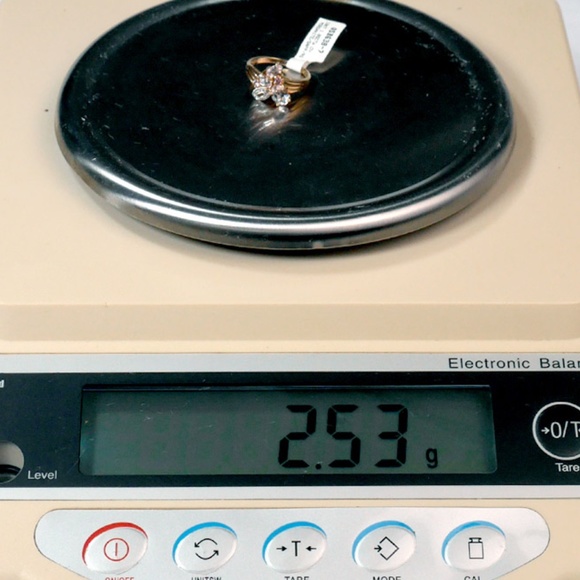 10k Pink Morganite Sapphire Ring SOLID Yellow Gold NEW - Picture 9 of 9